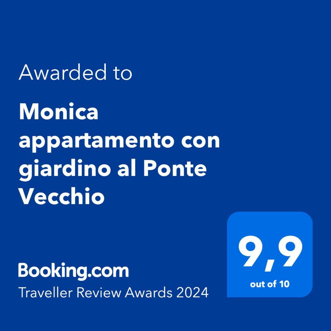 Monica Appartamento Con Giardino Al Ponte Vecchio Φλωρεντία Εξωτερικό φωτογραφία